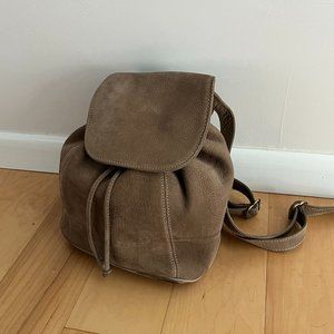 Vintage Coach Sonoma Nubuck Leather Medium / Large Backpack Sand Style 4938